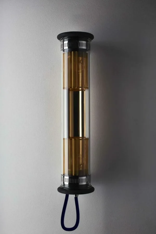 DCWu00e9ditions Wandleuchten-DCWéditions In The Tube 100-500 Mesh-Leuchte, Gold - Gold