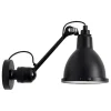 DCWu00e9ditions Außenbeleuchtung | Badezimmerbeleuchtung^DCWéditions Lampe Gras 304 Classic Außenlampe, runder Schirm, Schwarz