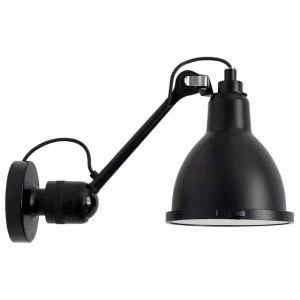 DCWu00e9ditions Außenbeleuchtung | Badezimmerbeleuchtung^DCWéditions Lampe Gras 304 Classic Außenlampe, runder Schirm, Schwarz