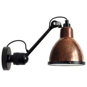 DCWu00e9ditions Außenbeleuchtung | Badezimmerbeleuchtung^DCWéditions Lampe Gras 304 Classic Außenlampe, runder Schirm, Kupfer – Schwa