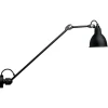 Flos Wandleuchten-DCWéditions Lampe Gras 304 L 60 Lampe, runder Schirm, schwarz