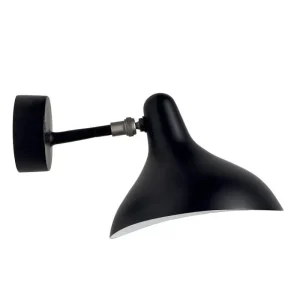 DCWu00e9ditions Wandleuchten-DCWéditions Mantis BS5 Mini Wandleuchte, schwarz