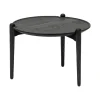 FDB Mu00f8bler Tische-Design House Stockholm Aria Couchtisch, 50 cm, niedrig, Schwarz