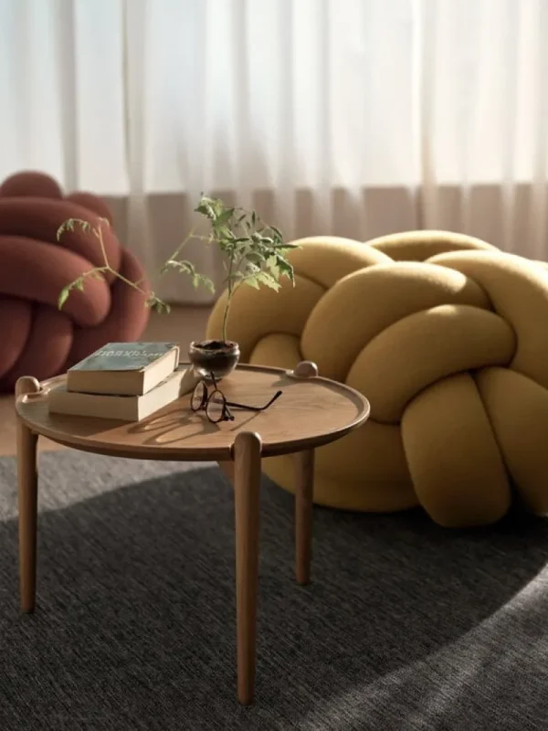 Design House Stockholm Tische-Aria Couchtisch, 50 cm, niedrig, Eiche