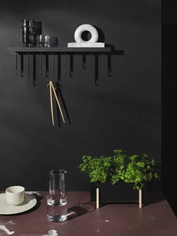 Design House Stockholm Garderoben Und Kleiderbügel^Atelier Wandablage mit Haken