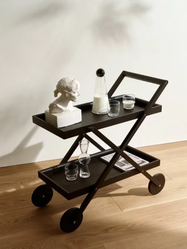 OX Denmarq Tische-Design House Stockholm Exit Servierwagen, Weiß