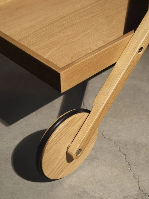OX Denmarq Tische-Design House Stockholm Exit Servierwagen, Weiß