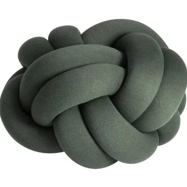 Kinder Design House Stockholm Textilien Für Kinder | Kissen^Knot Kissen, XL, Forstgrün