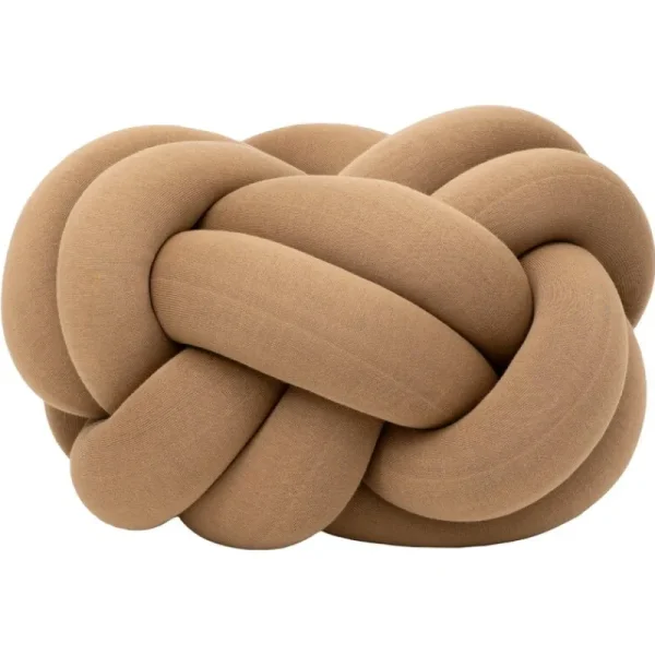 Kinder Design House Stockholm Textilien Für Kinder | Kissen^Knot Kissen, XL, Kamelbraun