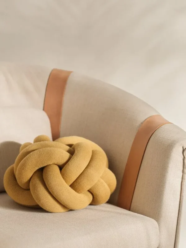 Kinder Design House Stockholm Textilien Für Kinder | Kissen^Knot Kissen, Gelb