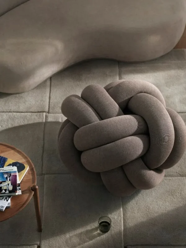 Kinder Design House Stockholm Textilien Für Kinder | Kissen^Knot Kissen, XL, Braun