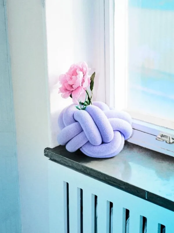 Kinder Design House Stockholm Textilien Für Kinder | Kissen^Knot Kissen, Lila
