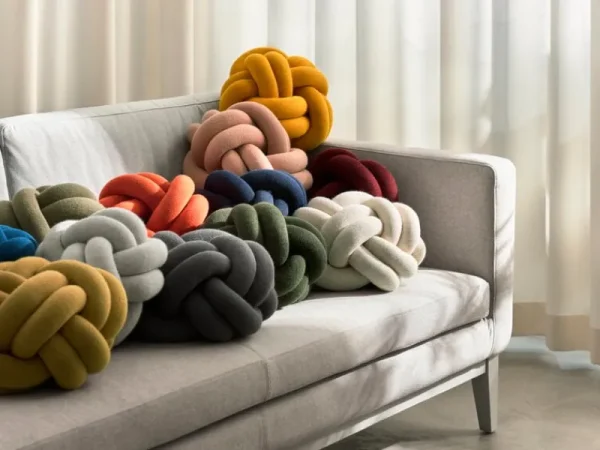 Kinder Design House Stockholm Textilien Für Kinder | Kissen^Knot Kissen, Lila