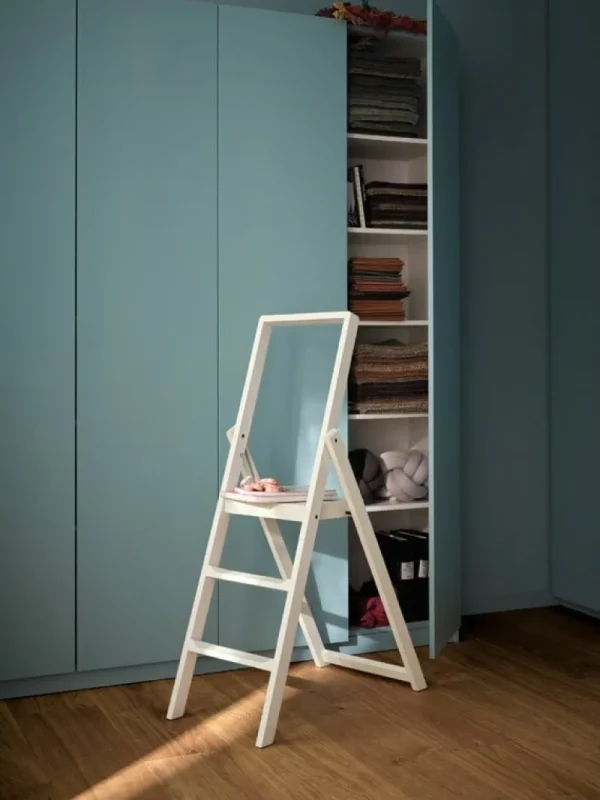 HAY Tritthocker Und -leitern-Design House Stockholm Stehleiter Step, weiß-matt