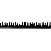 Design House Stockholm Garderoben Und Kleiderbügel^Wave Aufhänger, 2er-Pack, schwarz