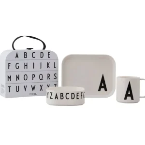 Kinder Design Letters Geschirr Für Kinder^Geschirrset Classics In A Suitcase, A-Z