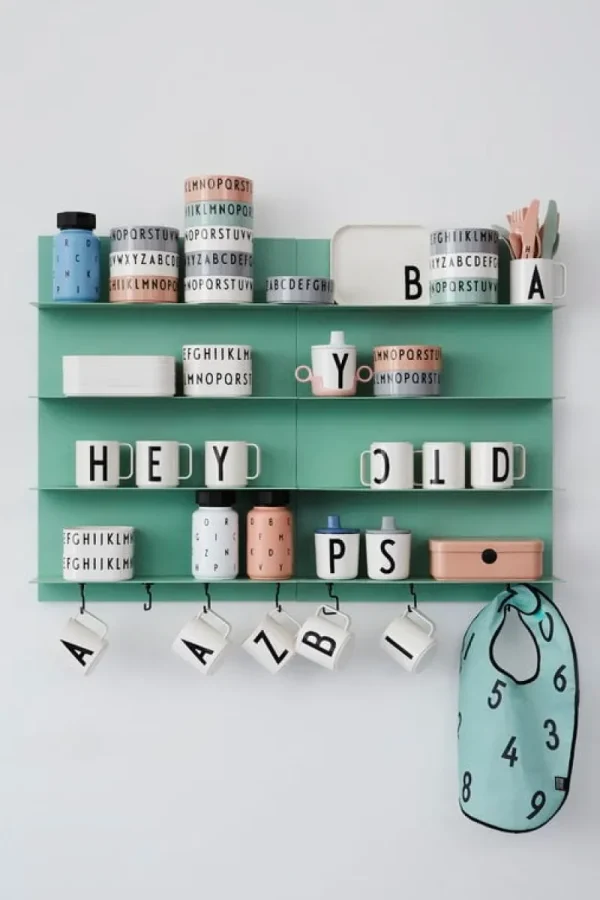 Kinder Design Letters Geschirr Für Kinder^Geschirrset Classics In A Suitcase, A-Z