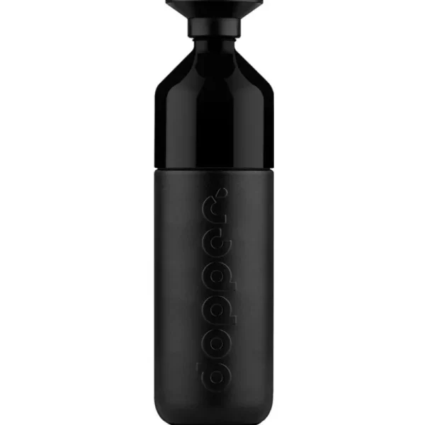 Dopper Sport- Und Outdoor-produkte^Trinkflasche, 1 l, isoliert, schwarz