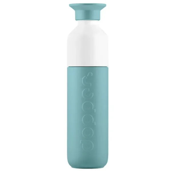 Dopper Sport- Und Outdoor-produkte^Trinkflasche, 350 ml, isoliert, Bottlenose Blue