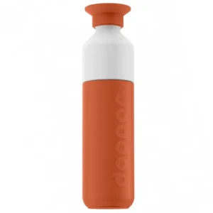 Dopper Sport- Und Outdoor-produkte^Trinkflasche, 350 ml, isoliert, Terracotta Tide