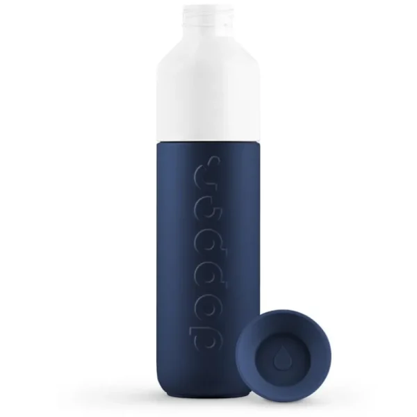 Dopper Sport- Und Outdoor-produkte^Trinkflasche, 350 ml, isoliert, Braker Blue