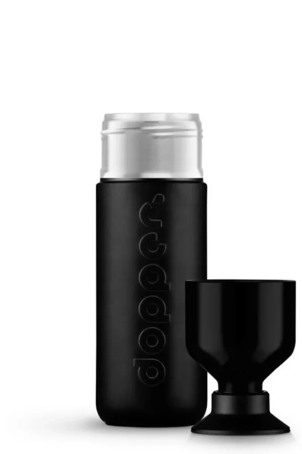 Dopper Sport- Und Outdoor-produkte^Trinkflasche, 0,58 l, isoliert, schwarz