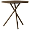 Klassik Studio Tische-Eberhart Furniture Aldric Esstisch, 80 cm, Eiche dunkel