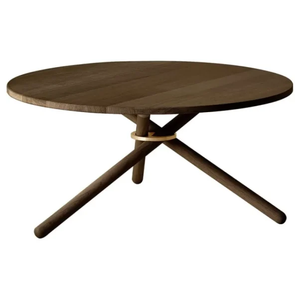 HAY Tische-Eberhart Furniture Bertha Couchtisch, 90 cm, Eiche dunkel