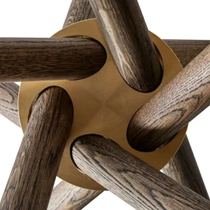 Audo Copenhagen Tische-Eberhart Furniture Hector Esstisch, 120 cm, Eiche dunkel
