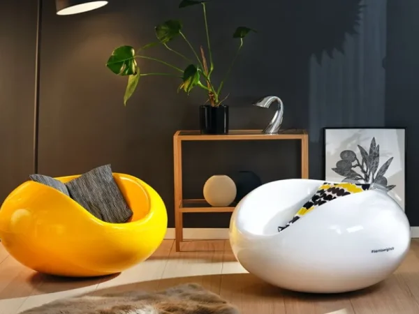 Eero Aarnio Originals Terrassenmöbel | Sitzgelegenheiten^Pastil Stuhl, Weiß