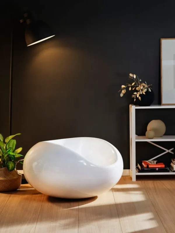 Eero Aarnio Originals Terrassenmöbel | Sitzgelegenheiten^Pastil Stuhl, Weiß