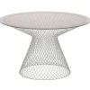 Emu Terrassenmöbel^Heaven Tisch, 120 cm, mattweiß, Glasplatte