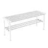 Fritz Hansen Sitzgelegenheiten-Essem Design Bank Nostalgi, 100 cm, weiß