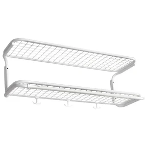 Essem Design Garderoben Und Kleiderbügel^Classic Hutablage, 80 cm, Weiß