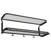 Essem Design Garderoben Und Kleiderbügel^Classic Hutablage, 80 cm, Schwarz