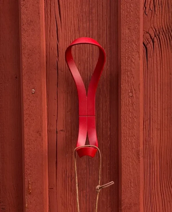 Essem Design Garderoben Und Kleiderbügel^Haken Endless, feuerrot