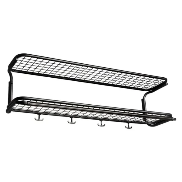 Essem Design Garderoben Und Kleiderbügel^Hutregal Classic, 100 cm, schwarz