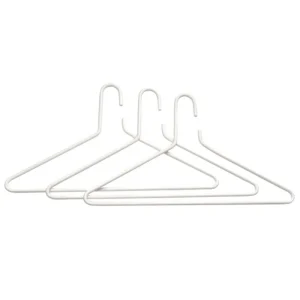 Essem Design Garderoben Und Kleiderbügel^Kleiderbügel Triangle, 3er-Set, weiß