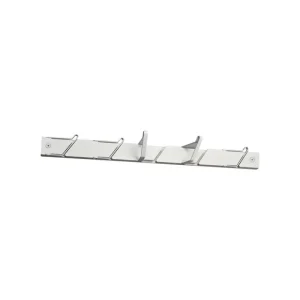 Essem Design Garderoben Und Kleiderbügel^Tamburin Hakenleiste, 52,5 cm, Weiß