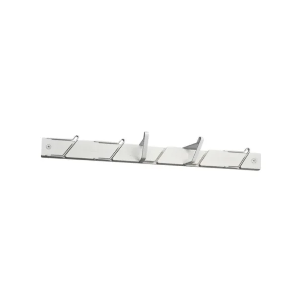 Essem Design Garderoben Und Kleiderbügel^Tamburin Hakenleiste, 52,5 cm, Weiß