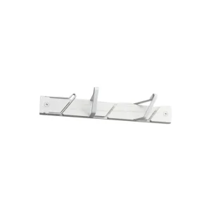 Essem Design Garderoben Und Kleiderbügel^Tamburin Hakenleiste, 31,5 cm, Weiß