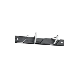 Essem Design Garderoben Und Kleiderbügel^Tamburin Hakenleiste, 31,5 cm, Schwarz - Weiß