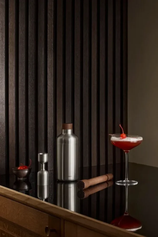 Eva Solo Küchenutensilien^Cocktailshaker, 0,7 l, Edelstahl - Nussbaum