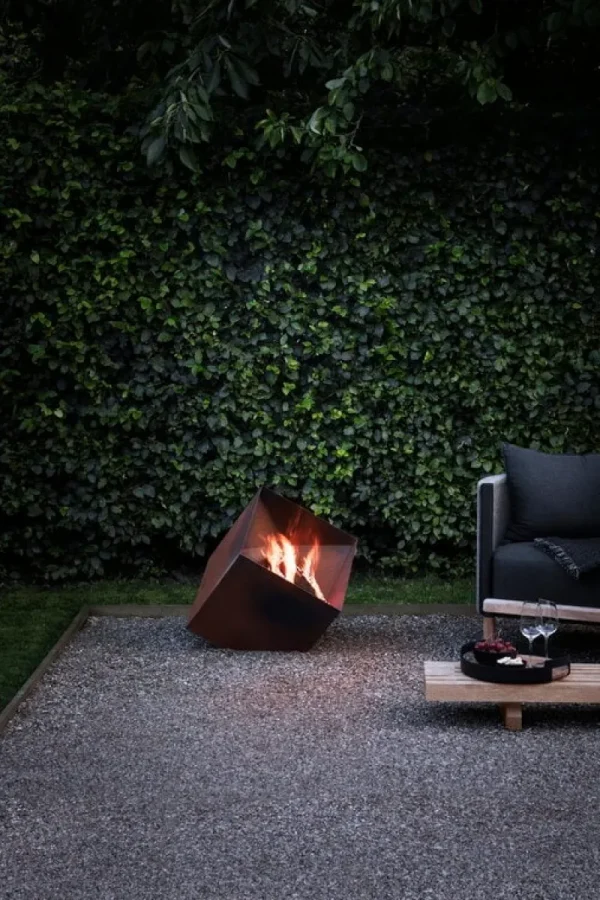 Eva Solo Grillen | Außenbeleuchtung^FireCube Außenkamin