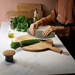 Eva Solo Außenküche^Green Tool Pizza-/Kräutermesser, Grün