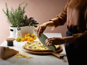 Eva Solo Außenküche^Green Tool Pizza-/Kräutermesser, Grün