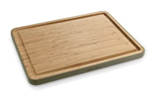Eva Solo Außenküche | Küchenutensilien^Green Tool Schneidbrett mit Rille, 39 × 28 cm, Bambus