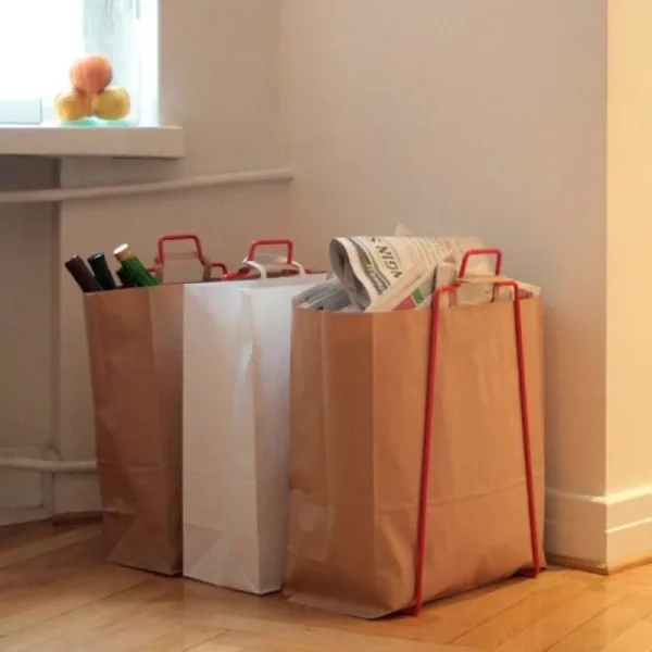 Everyday Design Papierkörbe & Recycling-behälter | Zeitschriftenständer^Papiertüte, braun