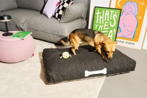 Fatboy Haustiere^Doggielounge, groß, Olefinfaser, Gewittergrau