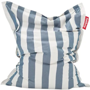 Fatboy Terrassenmöbel | Sitzgelegenheiten^Original Outdoor Sitzsack, gestreift, Ozeanblau